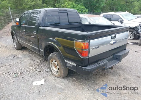 2013 Ford F-150 Platinum из США, поврежденный, VIN 1FTFW1ET7DFA34182